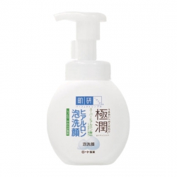 HADALABO gokujyun Super Hyaluronic Acid Bubble Wash Cleanser